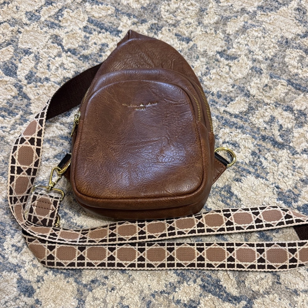 Brown Sling Bag